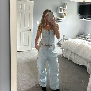 JADED LONDON BABY BLUE CARGO SET